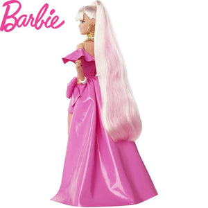 barbie plástico rosa muñeca rubia