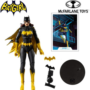 Batgirl con lanzador de garrapatas y batarang