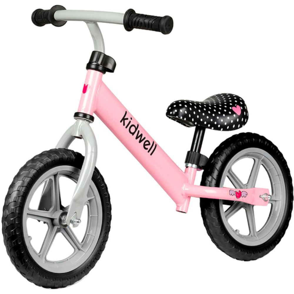 Bicicleta sin pedales rosa Kidwell