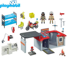 Cargar imagen en el visor de la galería, Playmobil 71193 estación de bomberos City Action
