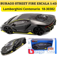Cargar imagen en el visor de la galería, Burago 1 43 Street Fire Lamborghini Centenario 1830382

