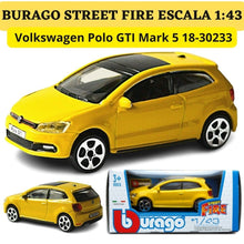 Cargar imagen en el visor de la galería, Burago 1 43 Street Fire Volkswagen Polo GTI Mark 5 ref. 1830233
