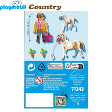 Cargar imagen en el visor de la galería, Caballo y potro Playmobil
