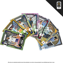 Cargar imagen en el visor de la galería, Caja de cartas coleccionables estrellas y leyendas Mundial FIFA Monopoly
