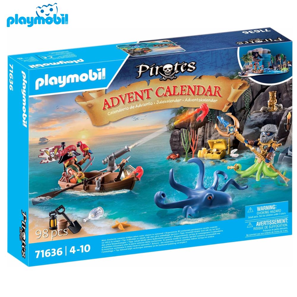 Calendario adviento piratas Playmobil 71636