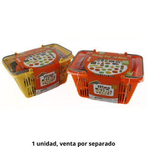 Cesta comiditas frutas y verduras