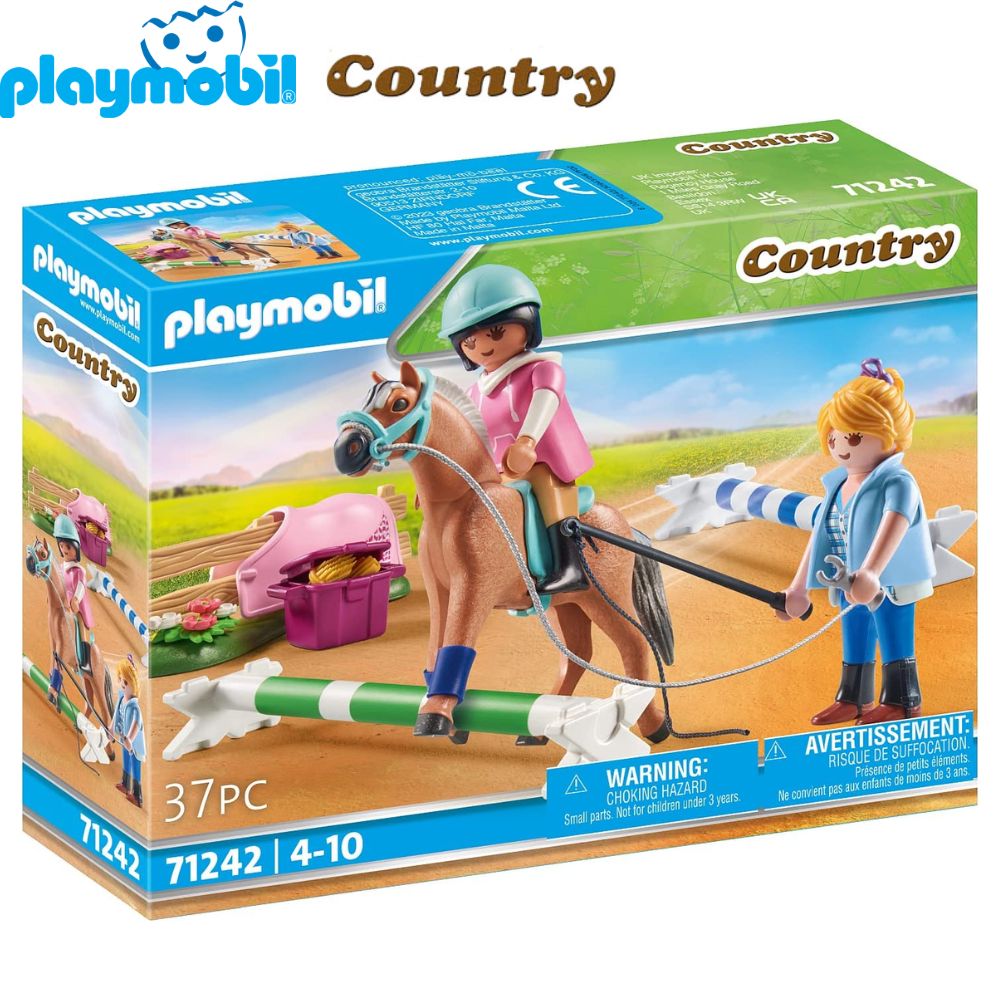 Clases de equitación Playmobil 71242 Country