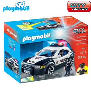 Coche de policía Playmobil 5673 luces y sonidos City Action