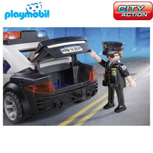Cargar imagen en el visor de la galería, coche de policía Playmobil 5673
