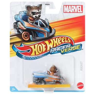 Coche Rocket Raccoon Guardianes de la Galaxia Racer Verse Hot Wheels Marvel