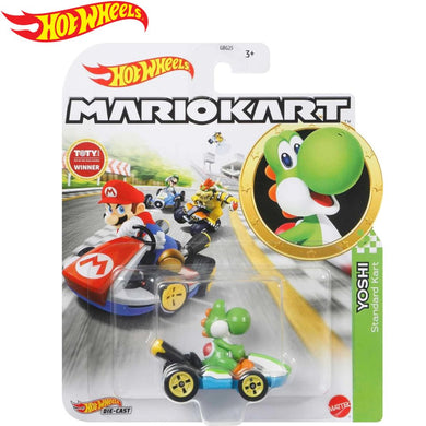 Coche Yoshi Mariokart Hot Wheels