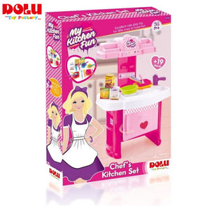 cocina rosa de juguete