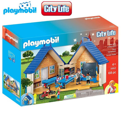 Colegio Playmobil City Life 5662 escuela maletín