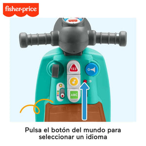 moto fisher price correpasillos