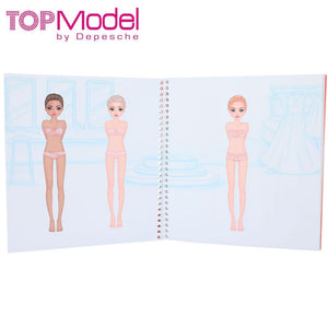 Cuaderno Top Model diseño