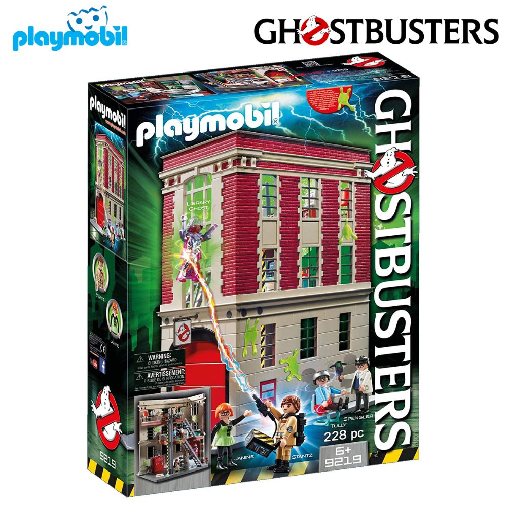 Cuartel Cazafantasmas Playmobill 9219