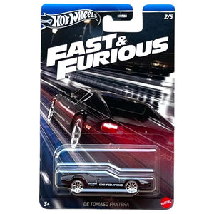 Fast Furious coche De Tomaso Pantera Hot Wheels