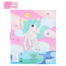Cargar imagen en el visor de la galería, diario con luces unicornio
