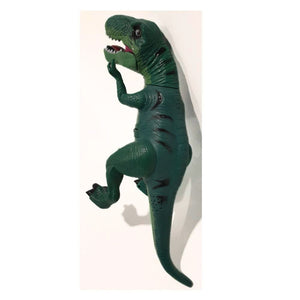Dinosaurio con luz y sonido de juguete verde