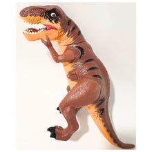 Cargar imagen en el visor de la galería, dinosaurio marrón con luz y sonido
