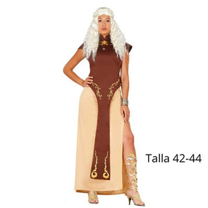 Disfraz adulta reina dragón medieval