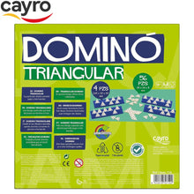 Cargar imagen en el visor de la galería, Domino triangular juego
