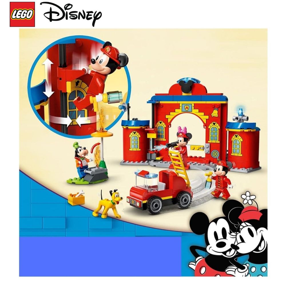 Comprar LEGO-10776 Parque y Camión de Bomberos de Mickey y sus Amigos Barato