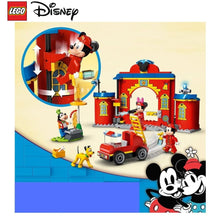 Cargar imagen en el visor de la galería, Estación bomberos Mickey Mouse Lego Disney
