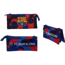 Cargar imagen en el visor de la galería, FC Barcelona set de papelería con portatodo triple
