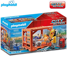 Cargar imagen en el visor de la galería, Fabricante de contenedores Playmobil (70774) City Action
