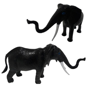 Figura elefante trompa hacia arriba 20 cm