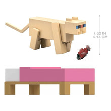 Cargar imagen en el visor de la galería, Figura Gato Persa Minecraft (JCN30)
