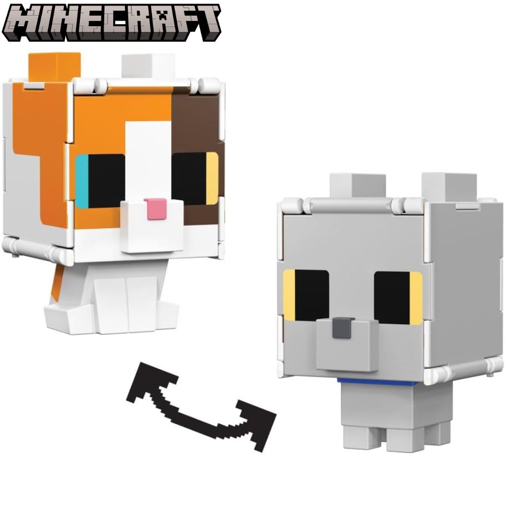 Figura Minecraft calico gato