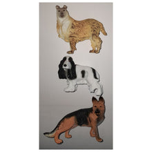 Cargar imagen en el visor de la galería, Figuras de perro Cocker Spaniel pastor alemán y escocés
