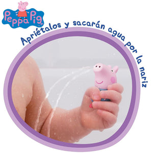 Figura para el baño Peppa Pig George abuelo Pig