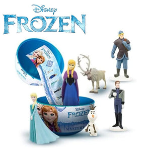 Figuritas Frozen Olaf, Anna, Elsa, Kristoff, Sven, Hans