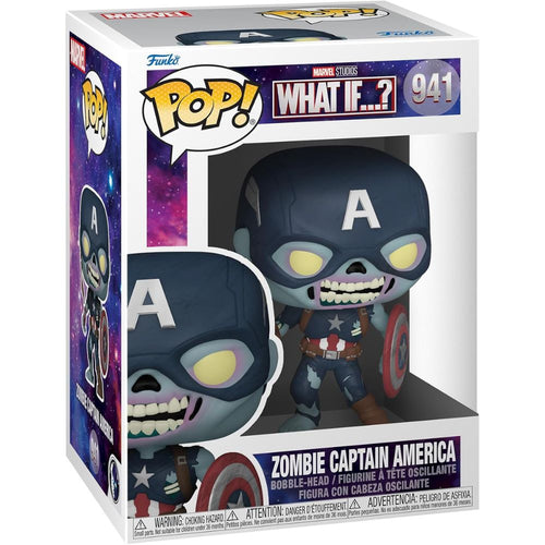Funko Pop Capitan America Zombie Marvel (941)