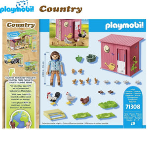 gallinas Playmobil 71308