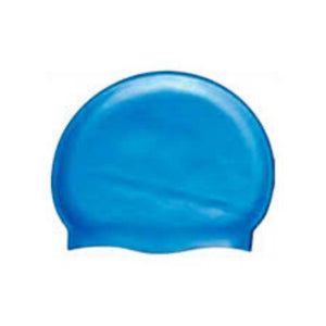 Gorro de natación adulto silicona azul