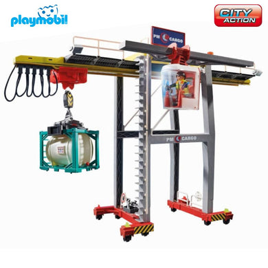 Grúa con contenedores Playmobil City Action 70770
