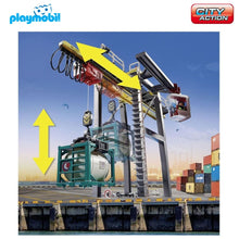 Cargar imagen en el visor de la galería, Grúa contenedores Playmobil
