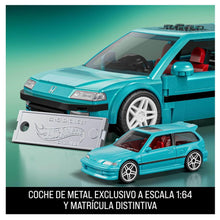 Cargar imagen en el visor de la galería, Honda Civic EF 90 Hot Wheels para construir Brick
