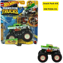 Cargar imagen en el visor de la galería, Hot Wheels Monster trucks snack pack HW Pizza Co 1:64  4/6
