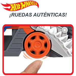 Hot Wheels tiburón transporta coches Mattel