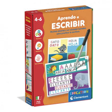 Cargar imagen en el visor de la galería, JUEGO APRENDO A ESCRIBIR CLEMENTONI
