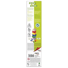 Cargar imagen en el visor de la galería, Juego Block &amp; Block colores madera Cayro
