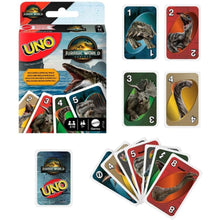 Cargar imagen en el visor de la galería, Juego cartas Uno Jurassic World
