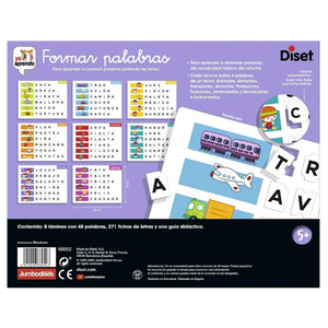 Juego formar palabras Diset