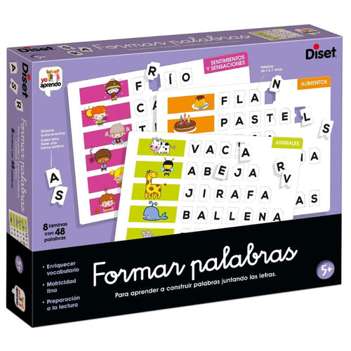Juego formar palabras Diset