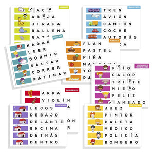Juego formar palabras Diset